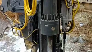 Буровая установка с гидроклином для заказчика из Кореи