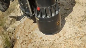 PL-1500L Буровая установка на экскаватор в работе